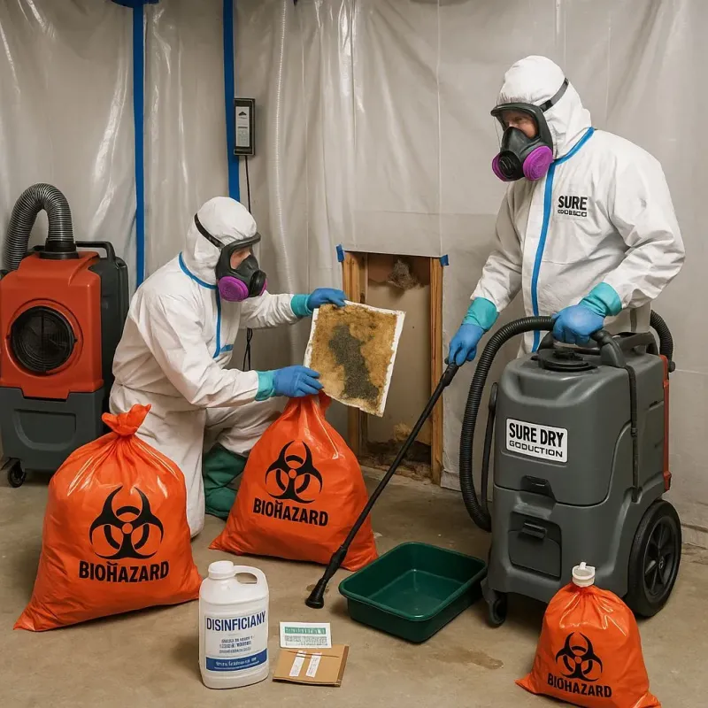 Contaminated Water Handling Protocols process in Hicksville, OH